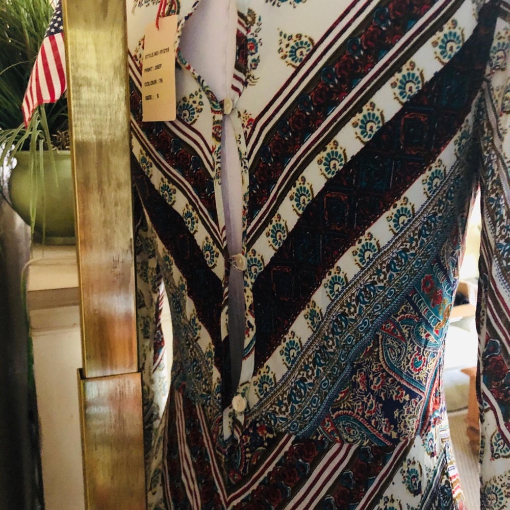 NWT RARE RAGA Caravan Maxi Dress - Picture 6 of 7